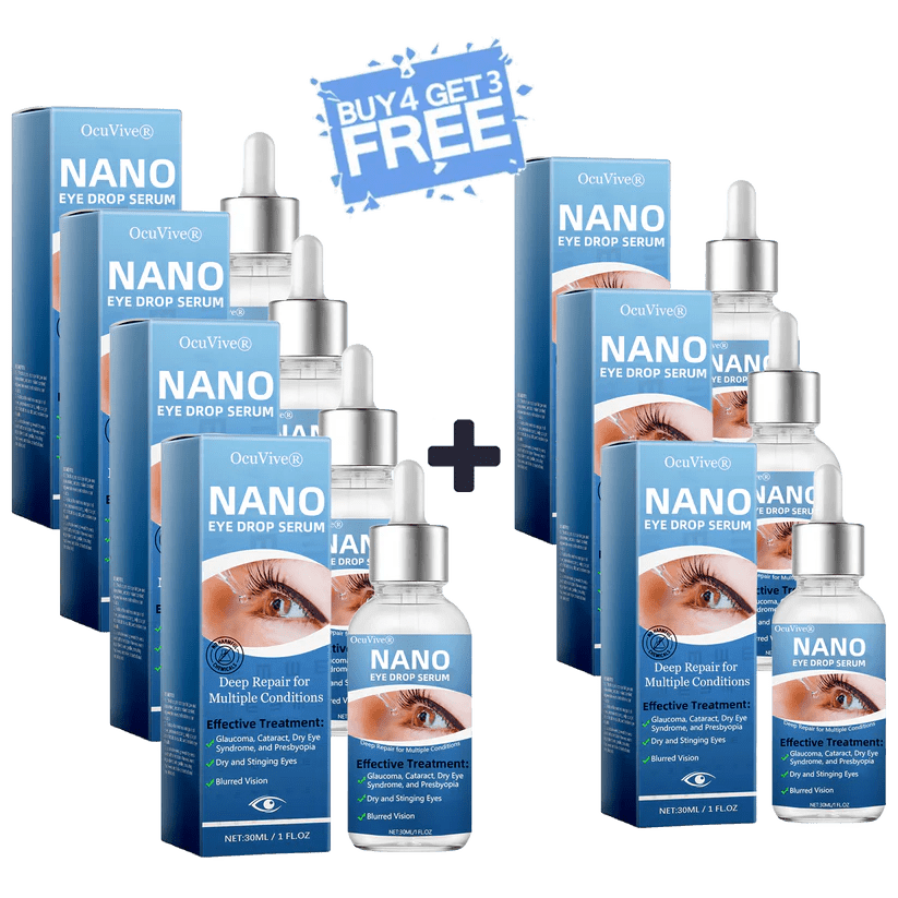 OcuVive® Nano Eye Drops Serum 👩‍⚕️ Ophthal mologists Recommended (Suitable for presbyopia, dry eye syndrome, glaucoma, cataracts and diabetic retinopathy) 🍀 - Aggil Express